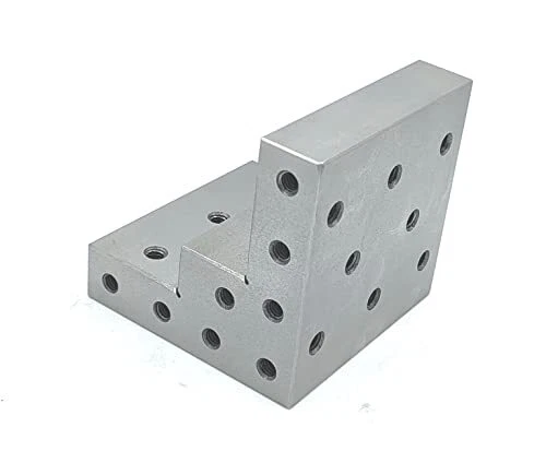Caste Iron 100 mm/ 4" Stepped Angle Plate for Milling Machine Lathe Engineeri...