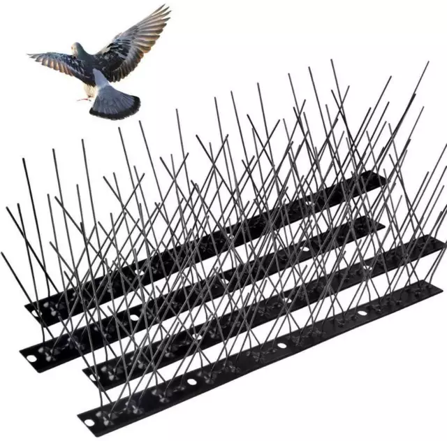 3-rows Anti Pigeon Spikes Bird control BEST SELLING 100% stainless steel unique