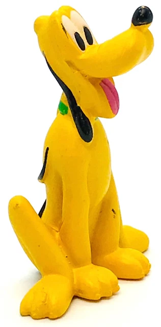 PLUTO Disney MICKEY MOUSE CLUBHOUSE Dog PVC TOY Playset Figure 1 3/4" FIGURINE!