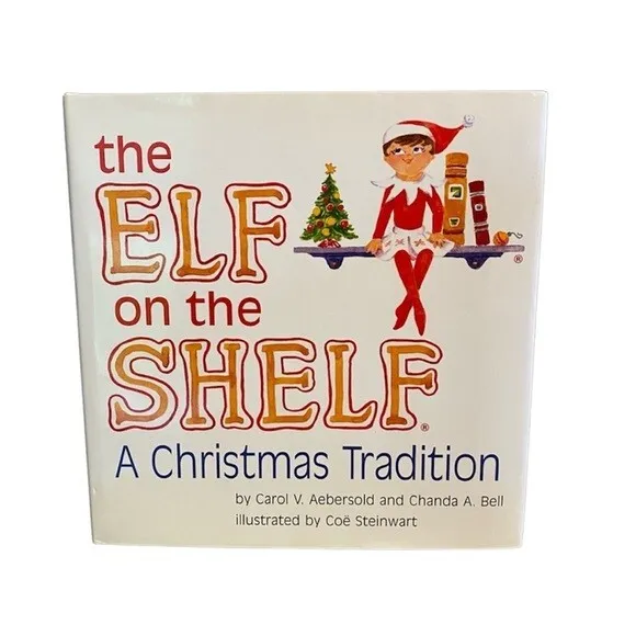 Girl Elf on the Shelf Hardcover Book