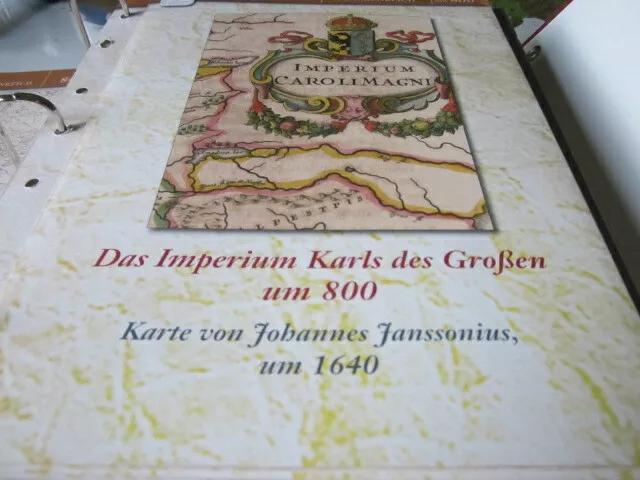 Dtsch.Geschichte in Historischen Karten 800 Imperium Karl der Große um 800