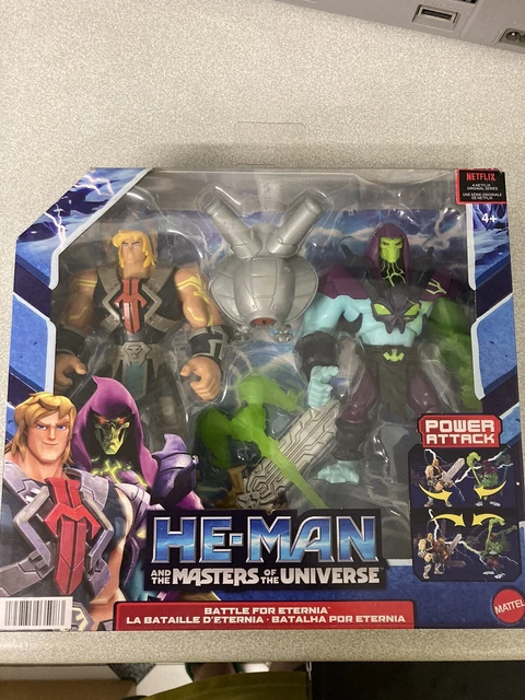 MOTU Animated 2 Pack – He-Man E Skeletor – Masters Of The Universe – Mattel HDY29 – Action Figure Multicolore - 3
