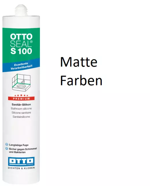 Ottoseal S100 Silikon Matte Farben 300ml, SONDERPREIS MHD 06/24