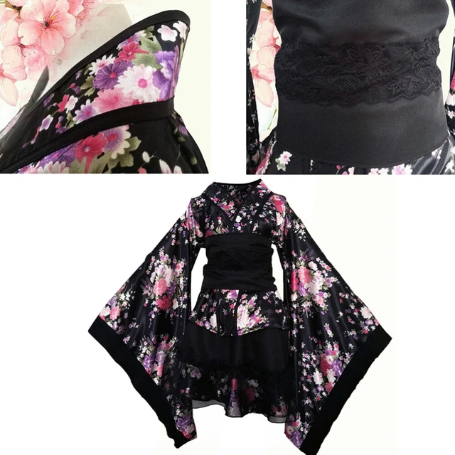 Abito da cameriera giapponese signorina kimono giapponese