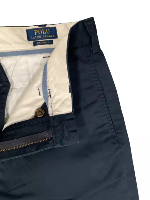 Polo Ralph Lauren Mens Pants Straight Fit Navy Blue Size 36X32 2
