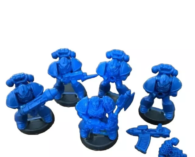 Games Workshop MB Games Space Crusade Ultra Space Marine Blue Unit