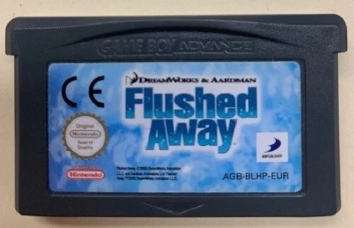 FLUSHED AWAY NINTENDO Game Boy Advance Cartridge Only Gameboy 