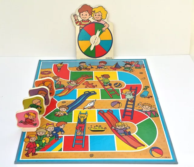 Glisser-Grimper     Playskool Mb Jeux     Jeu De Société     Années 80