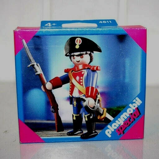 PLAYMOBIL® 4611 OFFICIER de garde soldat château français spécial NEUF