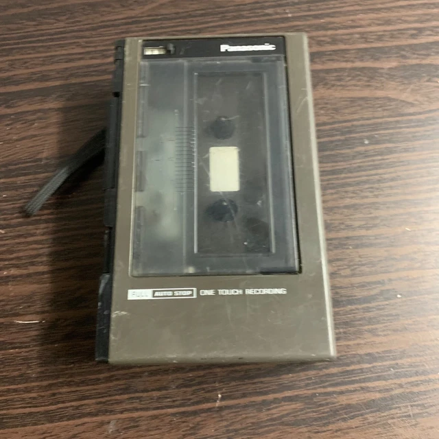PANASONIC RQ 335A Portable Cassette Tape Player Recorder Japan Vintage