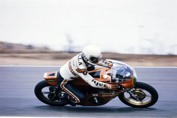 Walter Villa Harley Davidson Motorcycle Racing 1977 Old Photo 9