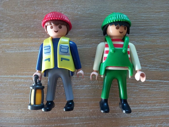 Lot De Chapeaux Vintage Playmobil - Personnages Ville, Occasion - Pour Collection Ou Customisation