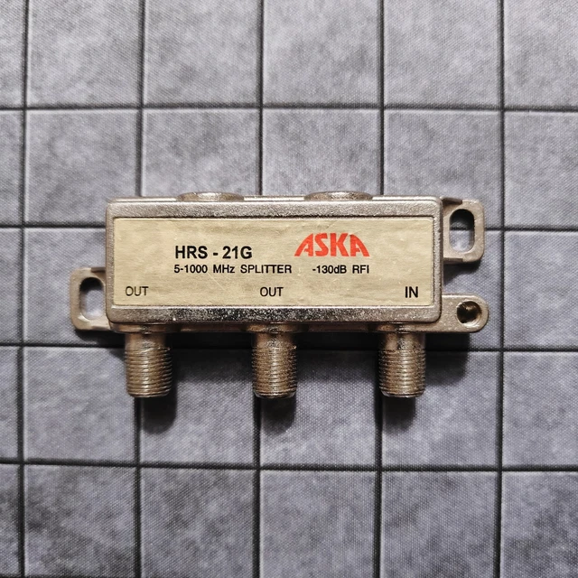 thumbnail image 2 of Eagle ASKA SP2G-2 2-Way DC Power Passive Splitter – 5-2250 MHz, 2 GHz 2 of 6