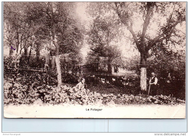 95 VILLIERS LE BEL - vegetable garden of the orphanage of France