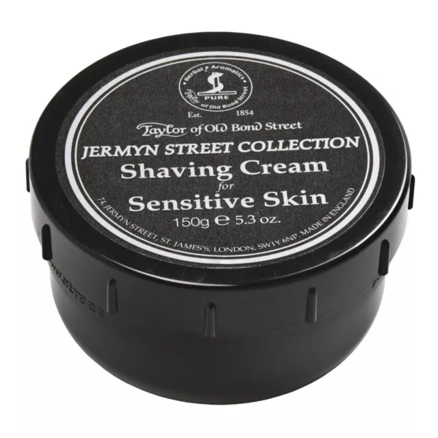 Taylor of Old Bond Street Rasage Crème pour Sentisive Peau 150g Jermyn Street