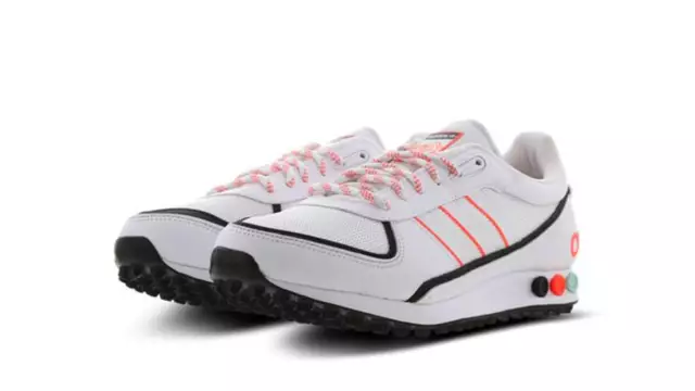 ADIDAS ORIGINALS LA Trainer Ii Da Uomo Bianco Arancione Fw5809 EUR
