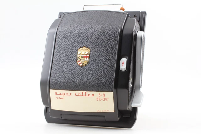 MINT ] Linhof Super Rollex 6x9 cm 2 1/4 x 3 x 1/4 inch Film