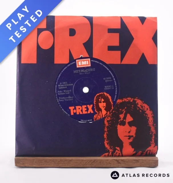 T. Rex - Metal Guru - 7" Vinyl Record - VG+/EX