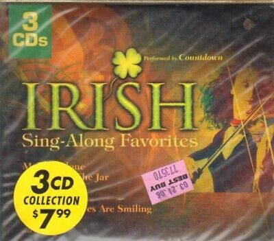 CD Countdown Irish Sing-Along Favorites DIGISLEEVE, SEALED NEW OVP Madacy E