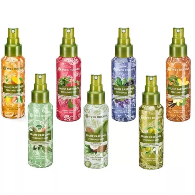 Yves Rocher Les " Nature Corps Et Cheveux Brume Edt- Choisissez Yours