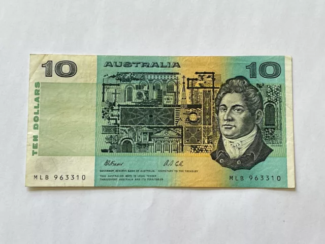 Ticket Australia 10 Dollars(10-12/1)