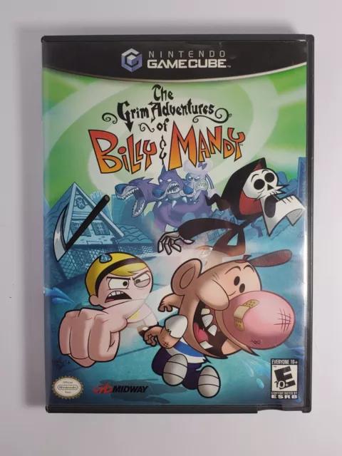 Grim Adventures of Billy & Mandy - Nintendo Gamecube - No Manual Tested & Works