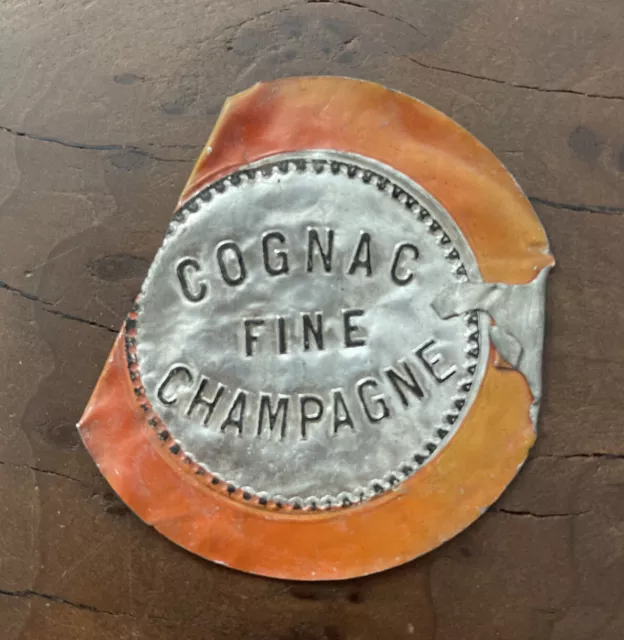 Vintage / Antique COGNAC FINE CHAMPAGNE Muselet Caps