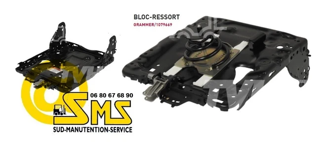 Grammer Jungheinrich 1079669 Assise Suspension Siege Msg65 Chariot Elevateur
