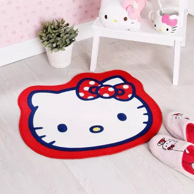 Hello Kitty Cute Pink Non-Slip Mat Bedroom Absorbent Decorative Door Mat