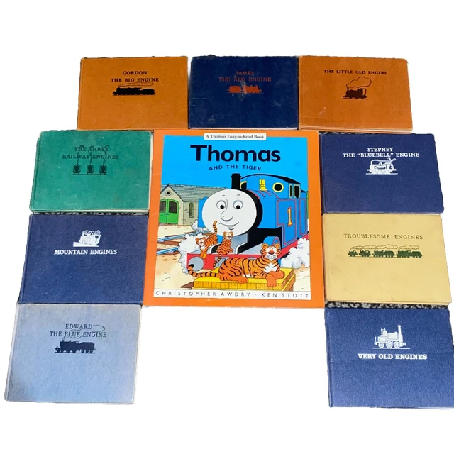 LOT OF 10 X Thomas Tank Engine Vintage Books £10.00 - PicClick UK