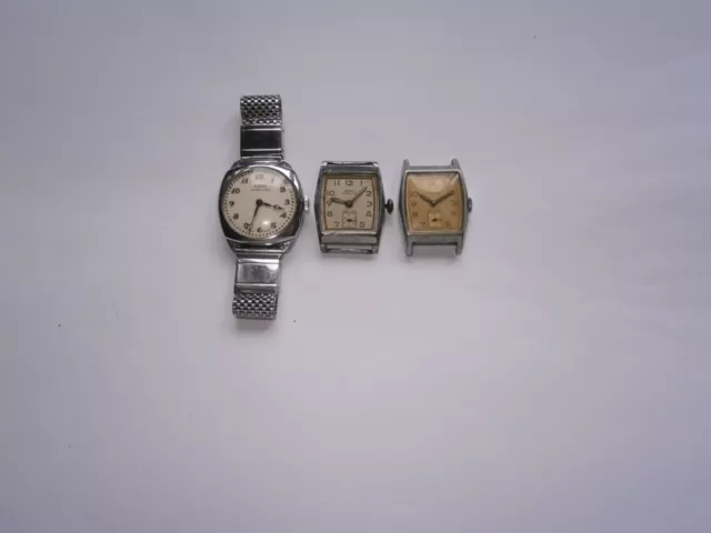 Job lot vintage gents SIRO NOVORIS watches mechanical watches spares or repair