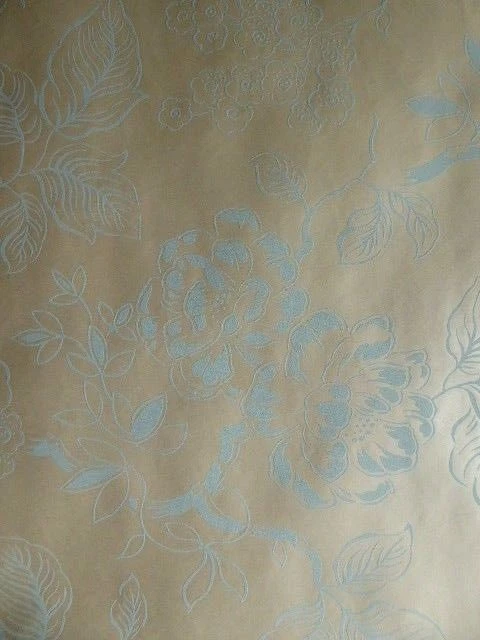 Rare Laura Ashley Lari Duck Egg Wallpaper Roll x 1 LA03342569 Batch W053725-A/2