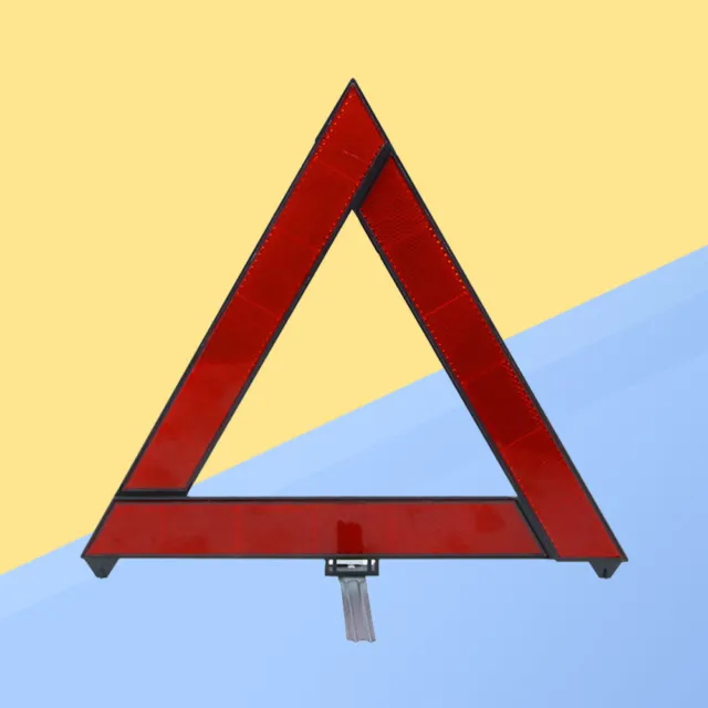Reflective Road Triangles Road Warning Triangles Safety Triangles