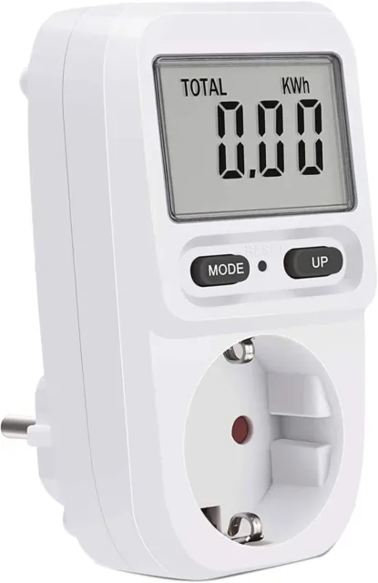 Energiekostenmessgerät Stromzähler Steckdose Strommessgerät Stromverbrauchzähler