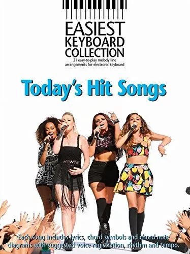 Easiest Keyboard Collection Today's Hit Songs By Music Sales