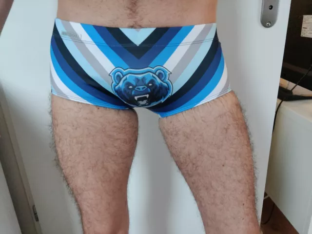 Boxer De Bain Addicted Neuf Avec Étiquette Taille XS 3