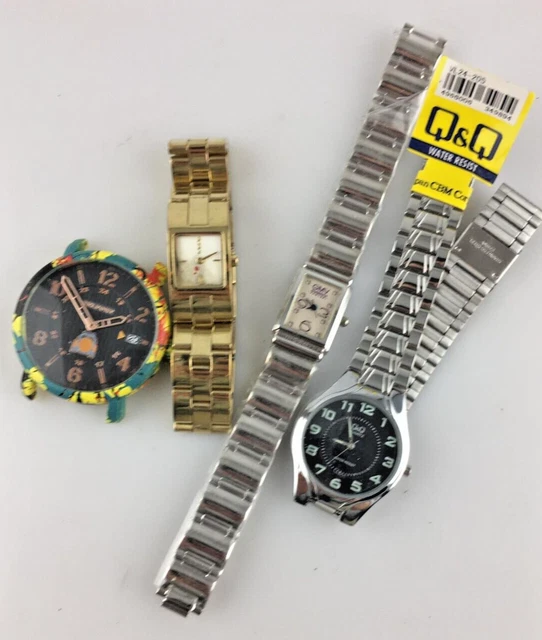 Lot De 8 Boîtiers Montre – Chrono Alarme – 39mm – Acier Inox – Quartz – Neuf Sans étiquette