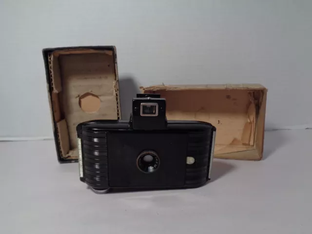 Vintage  Kodak Anistigmat Bantam 53mm  F-6.3 folding Camera  in Box