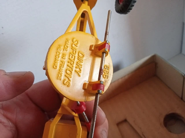 DINKY TOYS FRANCE Profileur RICHIER Réf : 886 Avec Boîte Et Notice 3