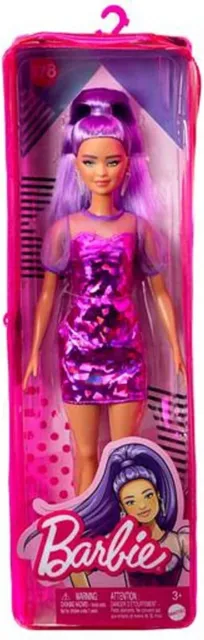 Barbie Fashionista Avec Cheveux Violet - HBV12 - 178