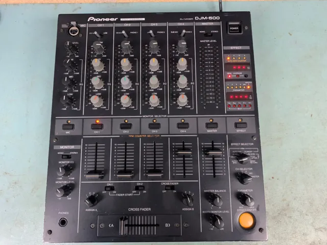 Pioneer DJM500 DJ Mixer (Fully serviced, Superb)