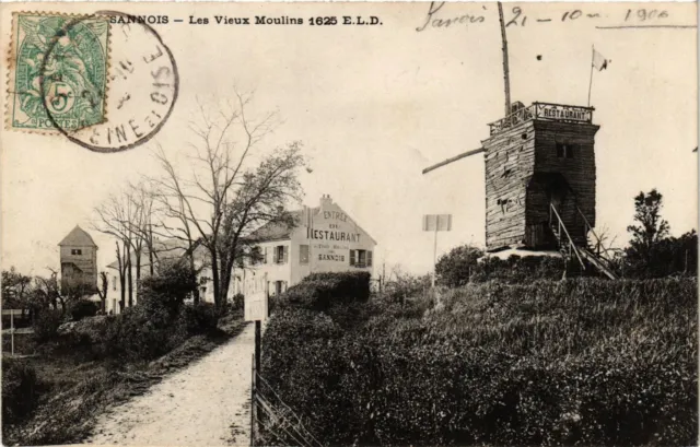 CPA SANOIS - Les Vieux Moulins (380885)