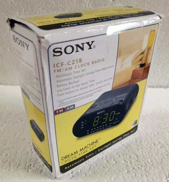 SONY ICFC218 DREAM Machine AM/FM Clock Radio 37.49 PicClick