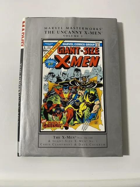 Marvel Masterworks Uncanny X-Men Vol. 1 Hardcover 2003 1st Print Giant Size