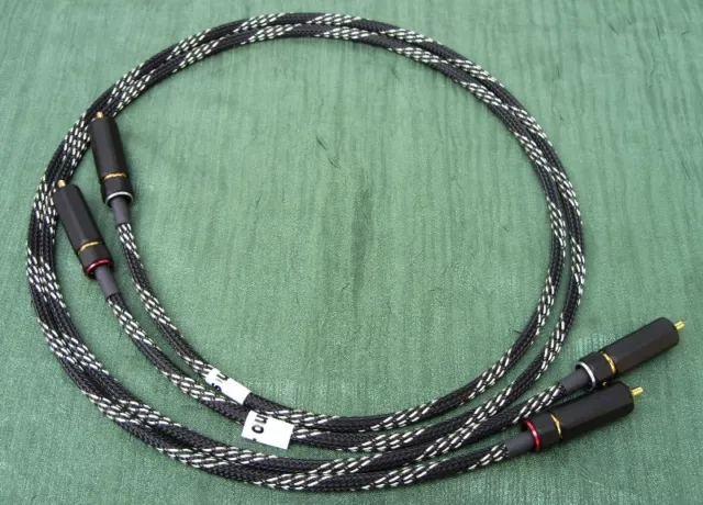 Van Den Hul D - 501 Hybrid 1,0M Pair Hi-End Interconnect Cable Tuning New