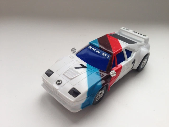 Voiture Miniature Slot Artin BMW M1 - Circuit Pas Jouef - Occasion Pour Collectionneurs