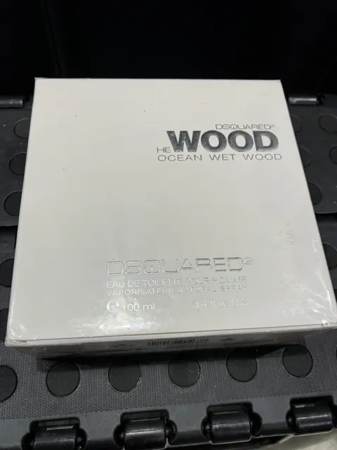 DSQUARED2 HE WOOD OCEAN WET WOOD EDT Spray 100ml (Rare Discontinued) 2