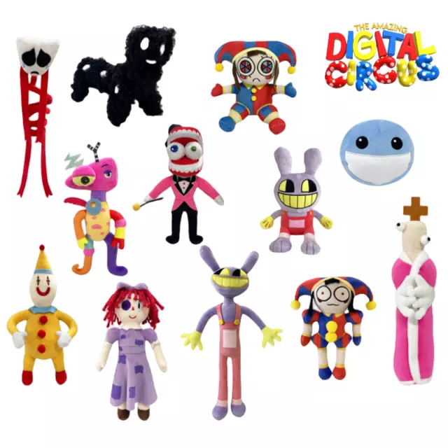 15 Bibble Plushies, Bibble Plush Toy, Rainbow Bibble Stuffed Animal