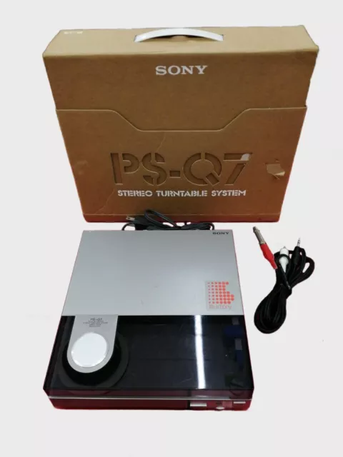 SONY PS-Q7 STEREO Turntable System Fully Automatic Direct Drive