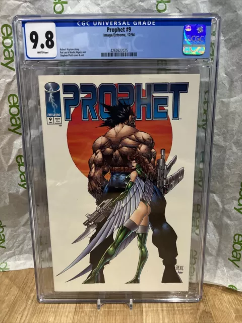 Prophet 9 CGC 9.8 NM/M Stephen Platt Art Fire Bad Girl New Slab